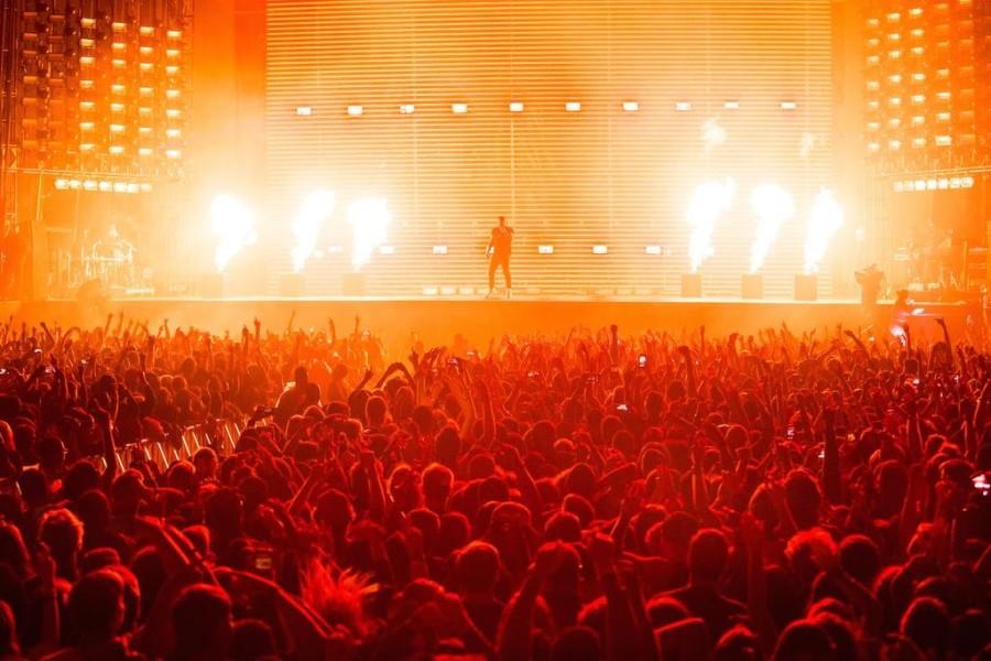 Drake performs at Landmark Music Festival at West Potomac Park on September 26. 