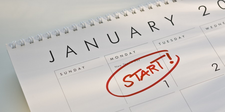 The new year is here and the resolutions are beginning!