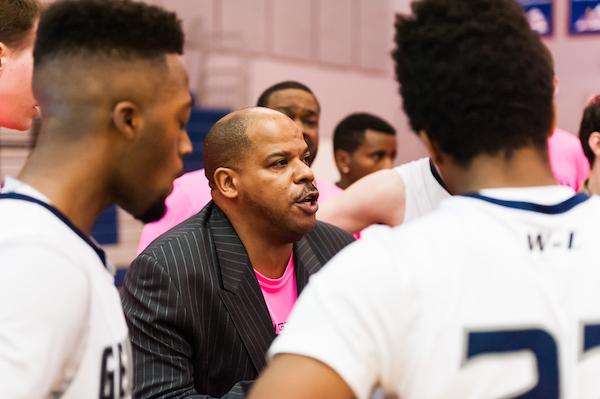 Pre-season interview with varsity basketball coach Robert Dobson