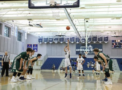 Boys JV basketball vs Langely at Washington-Lee. 