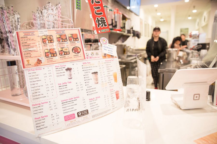 Cashier at Vivi Bubbles in the Eden Center. Photo courtesy of the Eden Center. 