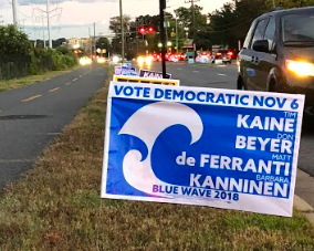 Campaign signs have cropped up across the county advertising specific candidates and/or parties in anticipation of the upcoming midterm elections in early November. For many seniors at the school, this will be their first chance to exercise their right to vote, which has encouraged many of them to become extra involved.