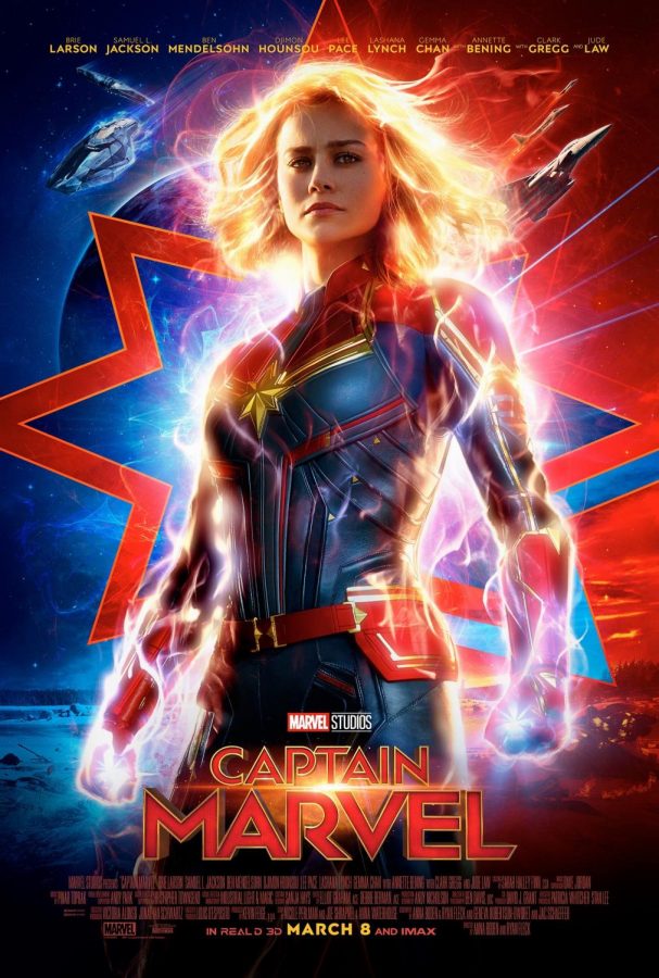 Captain Marvel showcases her power of energy manipulation in the latest poster for the film. “Captain Marvel” will be released in cinemas on March 8.