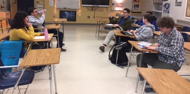 The Young Democrats and Young Republicans clubs held a joint meeting earlier this school year to discuss their positions on various issues. The event was an exercise in political inclusivity in Arlington.
