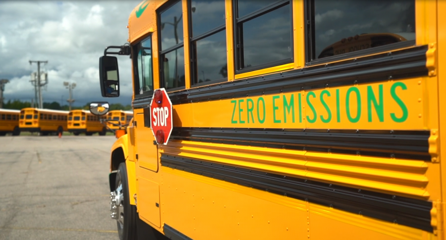 With help of Dominion Energy APS will be gaining two electric school buses next school year.