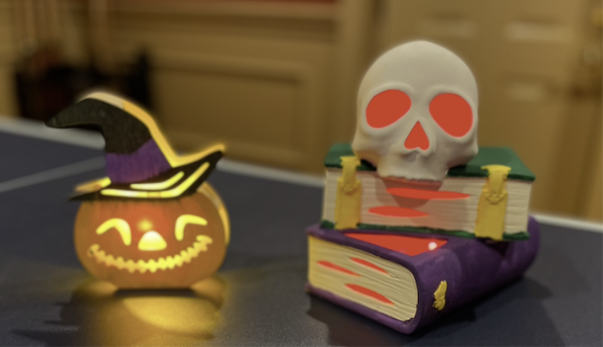 Light up painting project from Michaels
