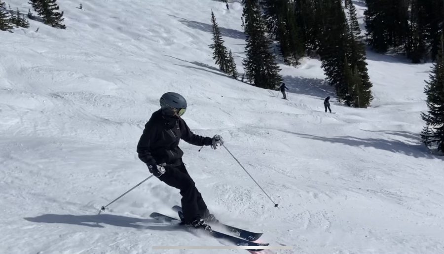 Learning the slopes with our student body 