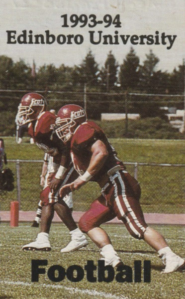 New teacher Mr. Jason Perkins used to play professional football.