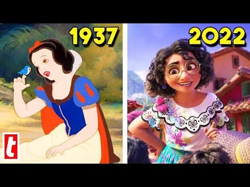 Snow White (1937) compared to Encanto (2022)
