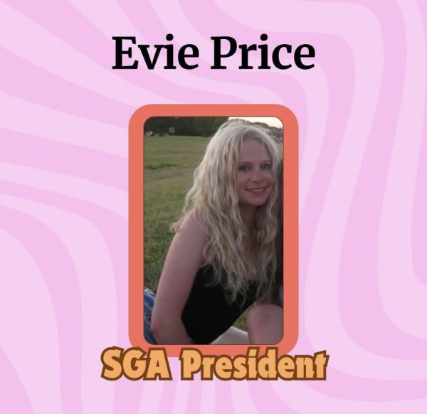 Evie Price, SGA President 