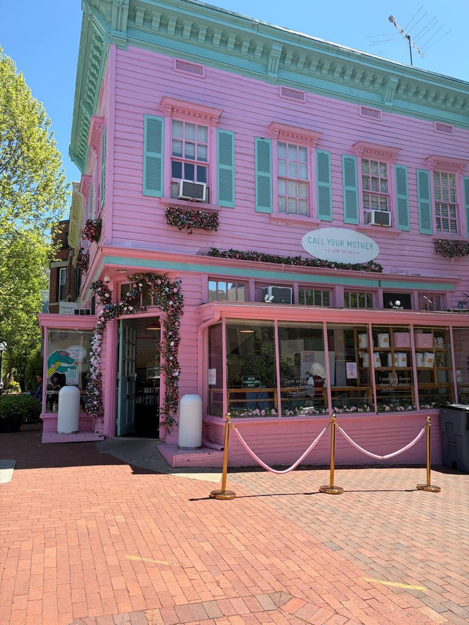 Call Your Mother in Georgetown, Washington DC. They serve jew-ish food. 